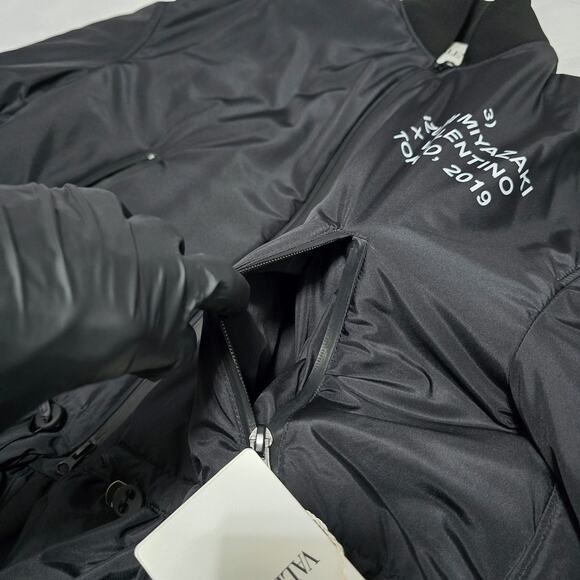 Valentino x Izumi Miyazaki 'IDEA' Bomber Jacket | Size 38 (XS) | MSRP $2890 - Picture 5 of 14